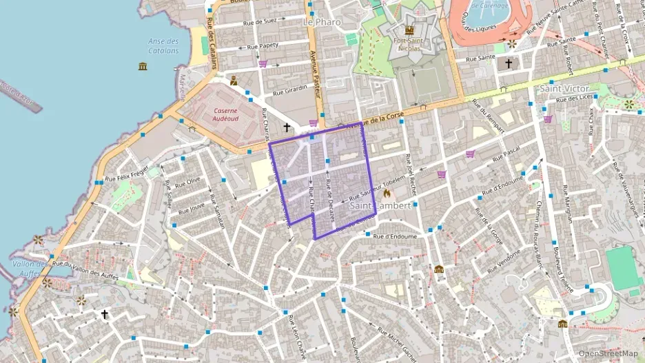 Appartement 69 m² trois pièces à vendre à Marseille 7e Arrondissement