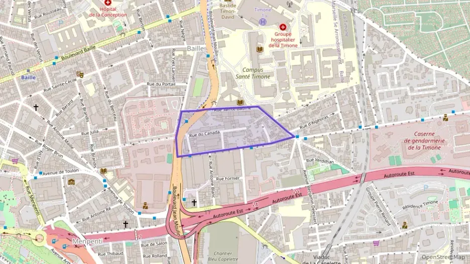 Appartement 71 m² quatre pièces à vendre à Marseille 10e Arrondissement