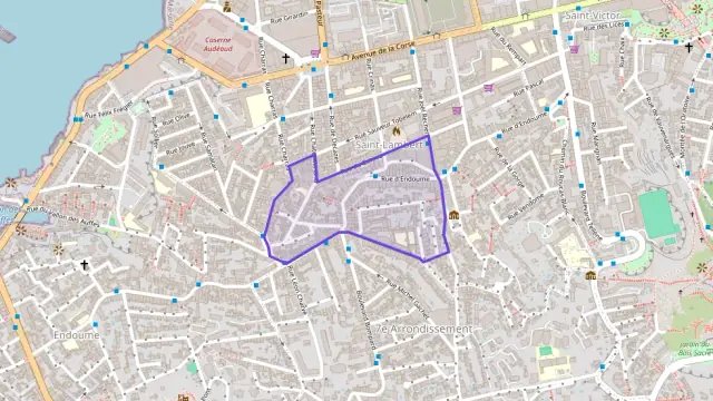 Appartement 29 m² une piece à vendre à Marseille 7e Arrondissement