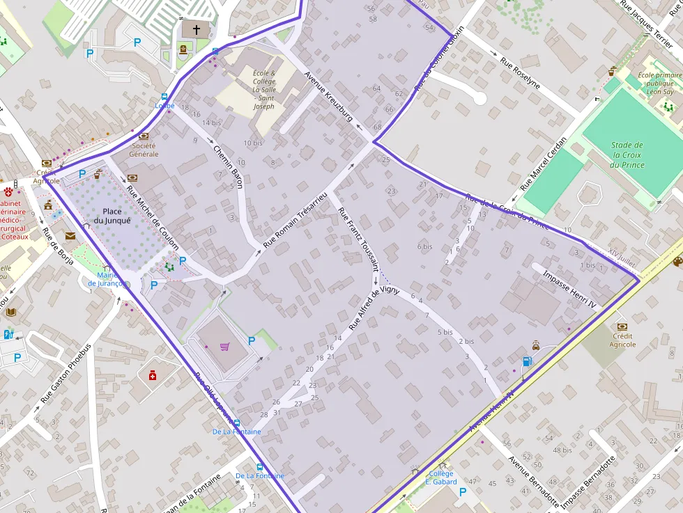 Appartement 57 m² trois pièces à vendre à Jurançon