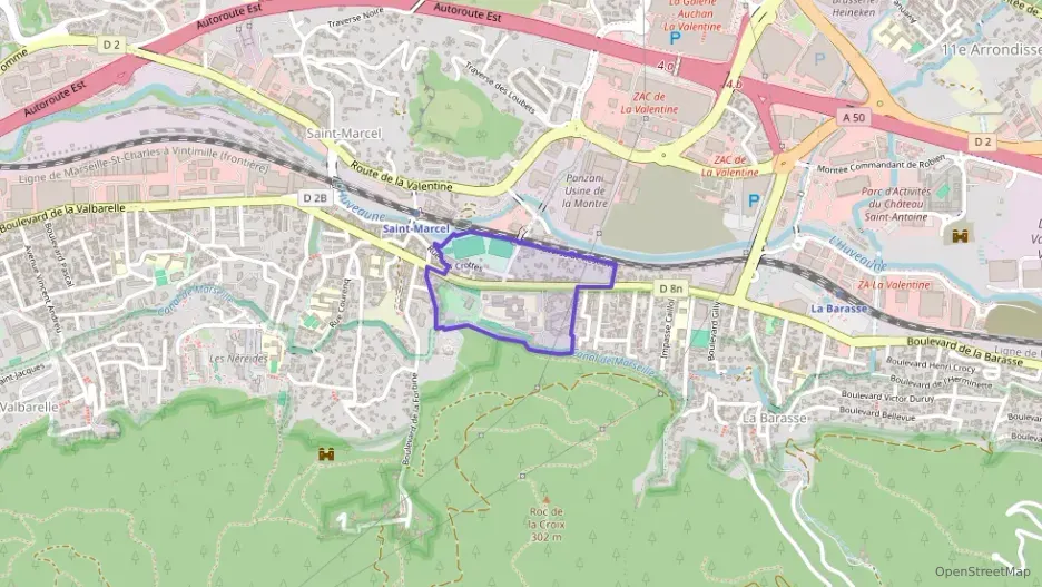 Appartement 37 m² deux pieces à vendre à Marseille 11e Arrondissement