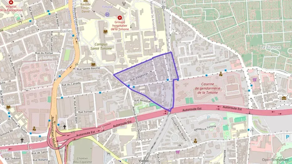 Appartement 43 m² deux pieces à vendre à Marseille 10e Arrondissement