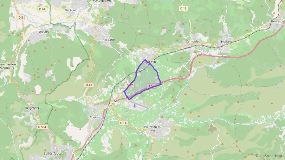 Appartement 50 m² deux pieces à vendre à Puget-Ville Appartement 50 m² deux pieces à vendre à Puget-Ville