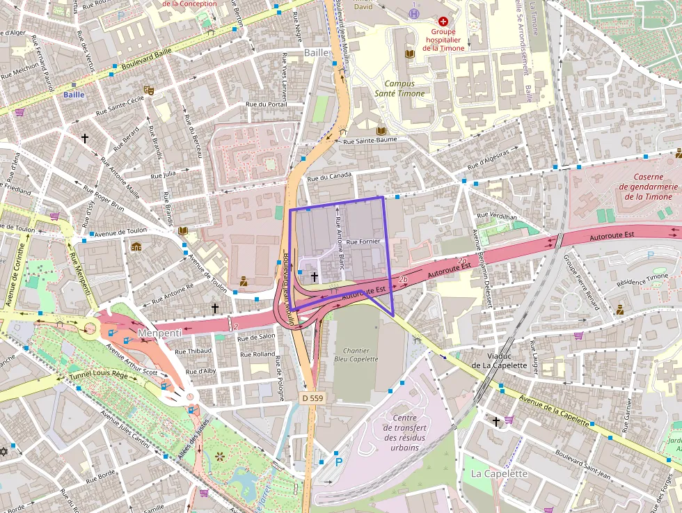 Appartement 60 m² trois pièces à vendre à Marseille 10e Arrondissement