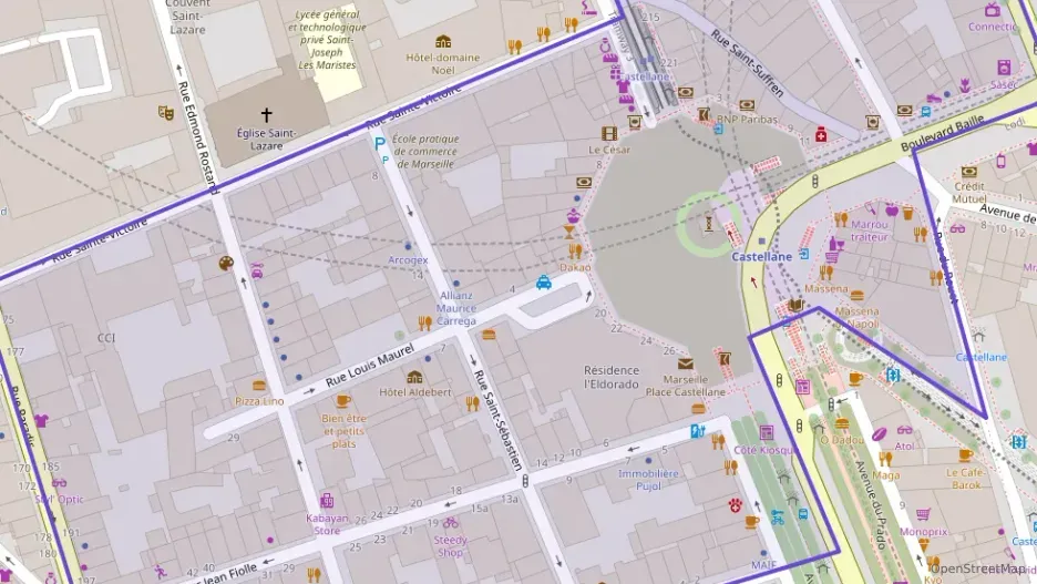 Appartement 25 m² une piece à vendre à Marseille 6e Arrondissement Appartement 25 m² une piece à vendre à Marseille 6e Arrondissement