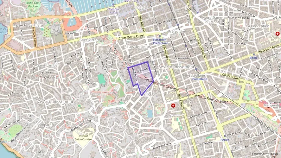 Appartement 100 m² trois pièces à vendre à Marseille 6e Arrondissement