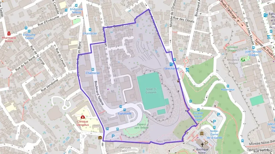 Appartement 35 m² une piece à vendre à Marseille 7e Arrondissement