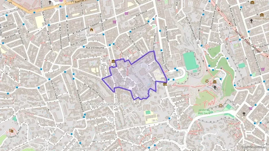 Appartement 32 m² deux pieces à vendre à Marseille 7e Arrondissement