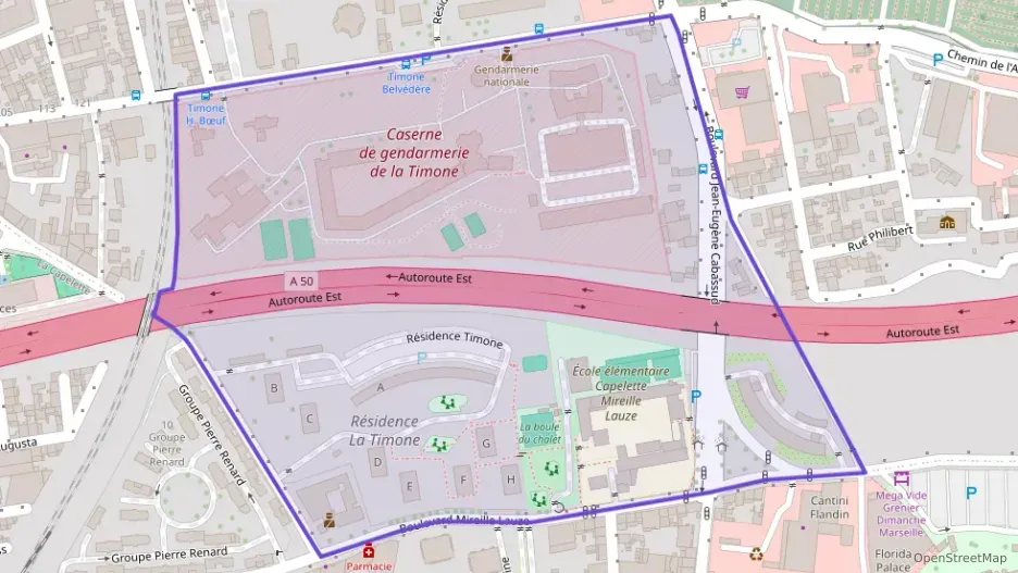 Appartement 40 m² deux pieces à vendre à Marseille 10e Arrondissement