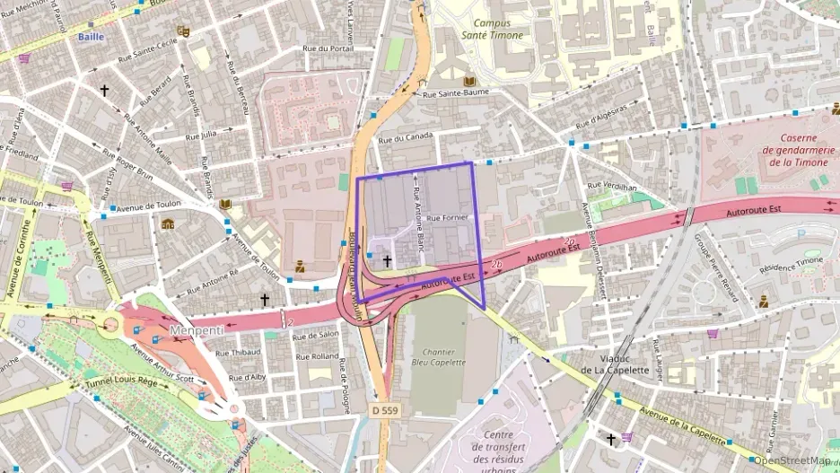 Appartement 35 m² une piece à vendre à Marseille 10e Arrondissement