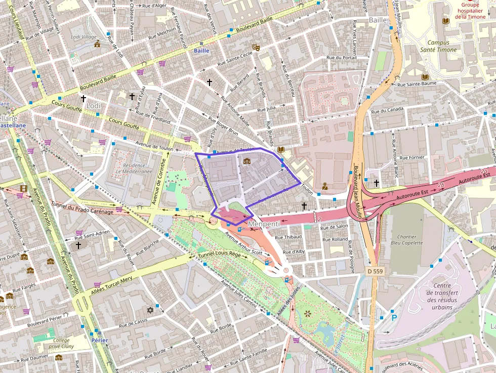 Appartement 92 m² quatre pièces à vendre à Marseille 10e Arrondissement