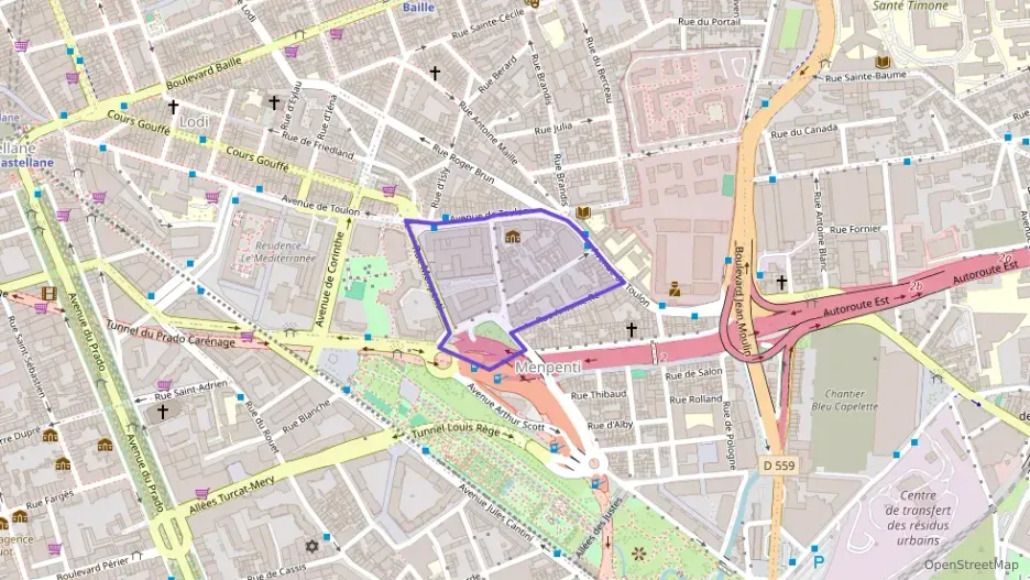 Appartement 58 m² trois pièces à vendre à Marseille 10e Arrondissement