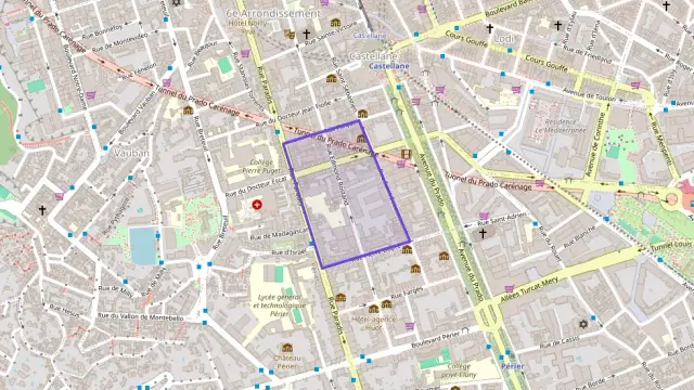 Appartement 60 m² trois pièces à vendre à Marseille 6e Arrondissement