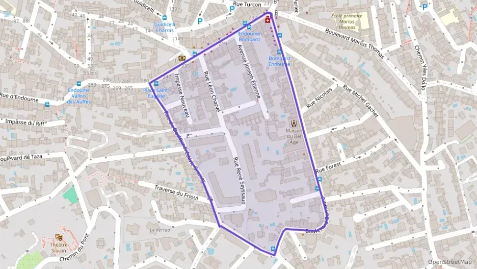 Appartement 50 m² deux pieces à vendre à Marseille 7e Arrondissement