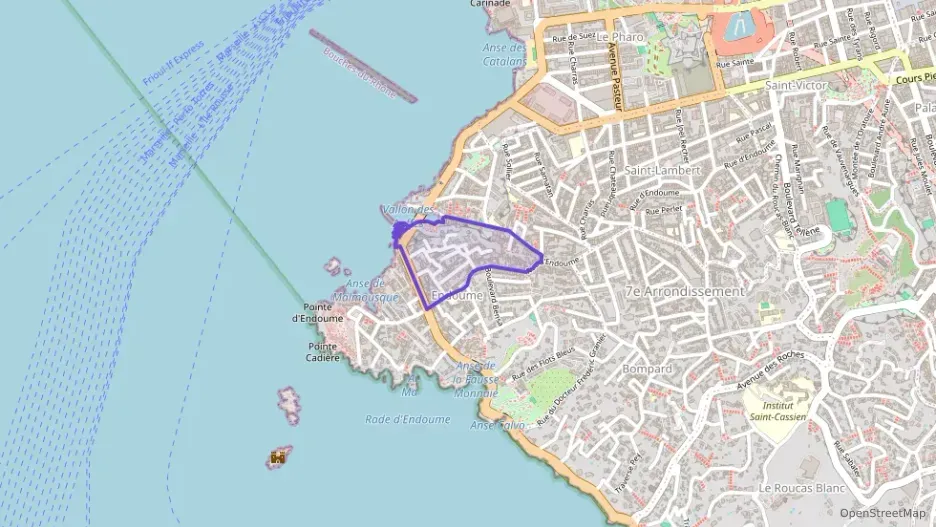 Appartement 64 m² trois pièces à vendre à Marseille 7e Arrondissement