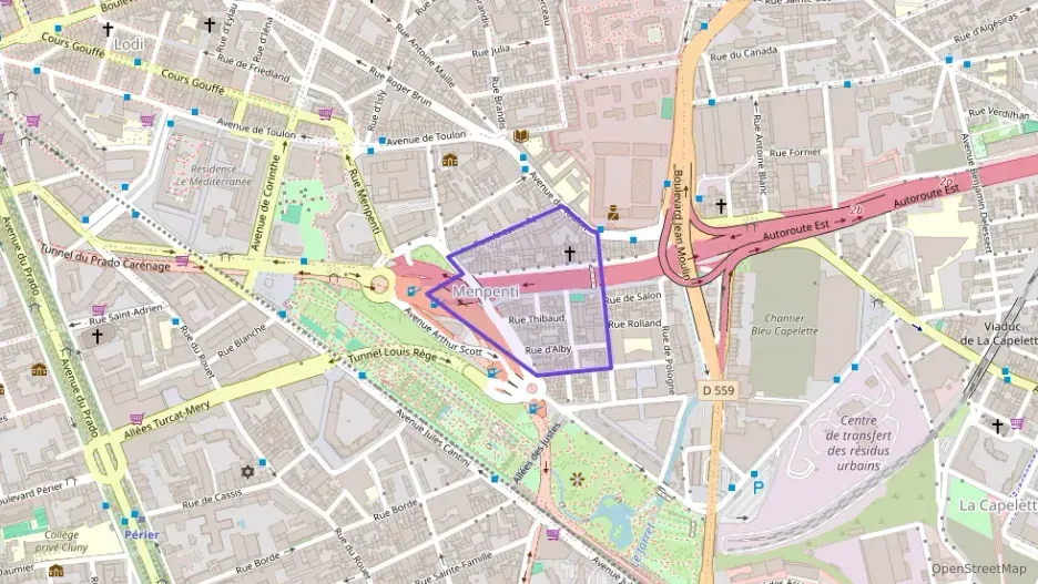 Appartement 36 m² deux pieces à vendre à Marseille 10e Arrondissement