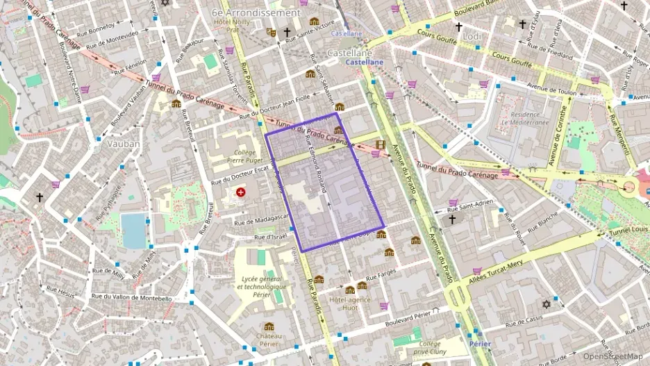 Appartement 43 m² deux pieces à vendre à Marseille 6e Arrondissement Appartement 43 m² deux pieces à vendre à Marseille 6e Arrondissement