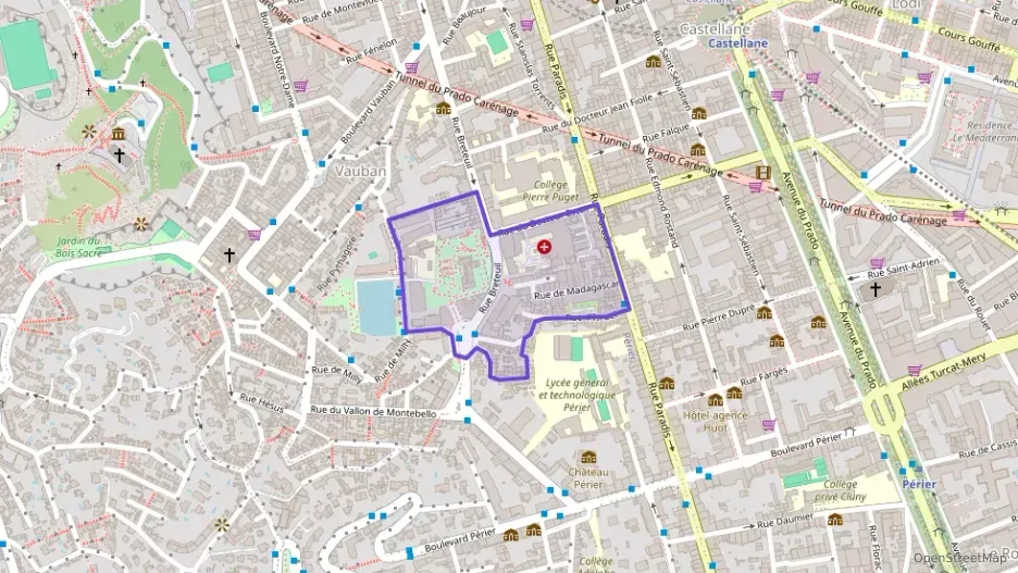 Appartement 38 m² une piece à vendre à Marseille 6e Arrondissement