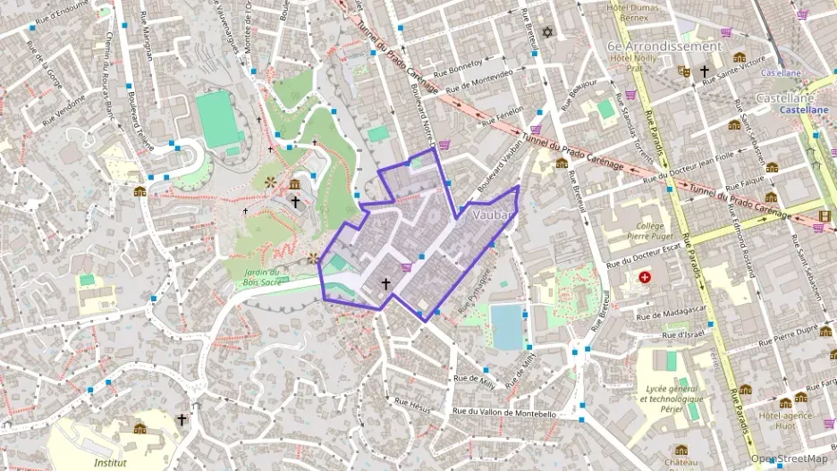 Appartement 42 m² deux pieces à vendre à Marseille 6e Arrondissement