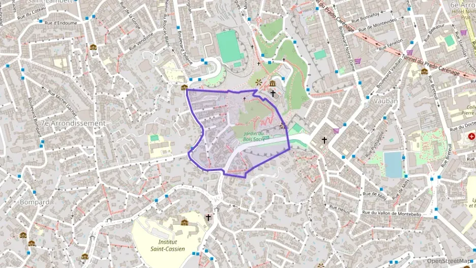 Appartement 35 m² deux pieces à vendre à Marseille 7e Arrondissement