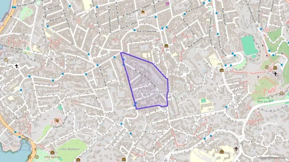 Appartement 65 m² trois pièces à vendre à Marseille 7e Arrondissement
