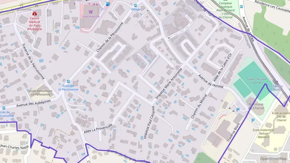 Appartement 65 m² quatre pièces à vendre à Aubagne