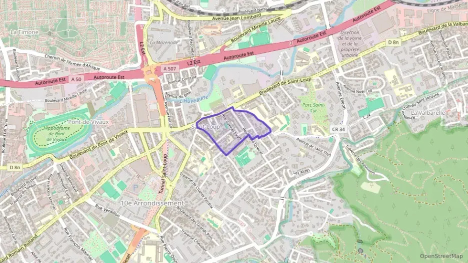 Appartement 67 m² trois pièces à vendre à Marseille 10e Arrondissement