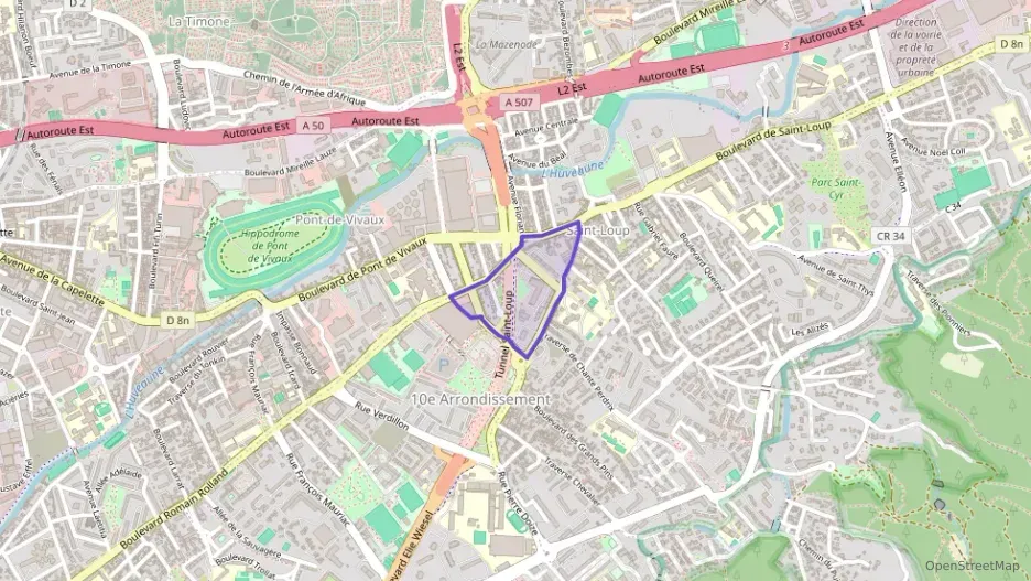 Appartement 25 m² deux pieces à vendre à Marseille 10e Arrondissement