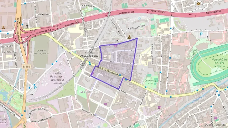 Appartement 38 m² deux pieces à vendre à Marseille 10e Arrondissement