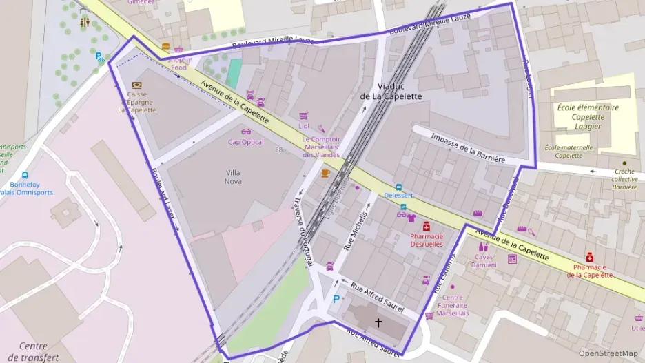 Appartement 55 m² trois pièces à vendre à Marseille 10e Arrondissement Appartement 55 m² trois pièces à vendre à Marseille 10e Arrondissement