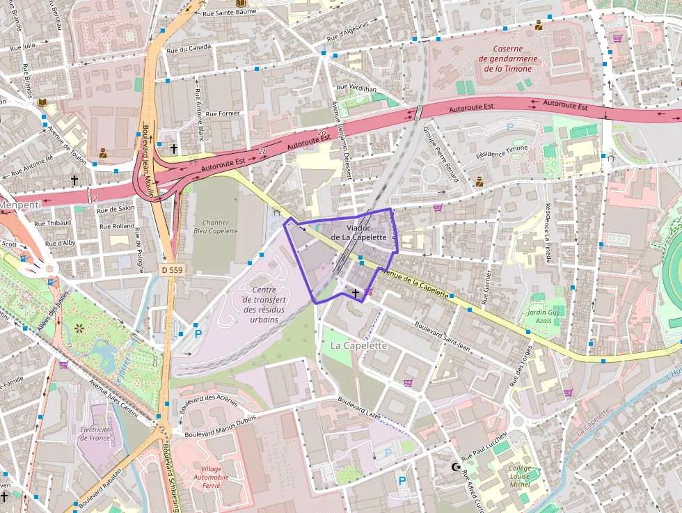 Appartement 55 m² trois pièces à vendre à Marseille 10e Arrondissement Appartement 55 m² trois pièces à vendre à Marseille 10e Arrondissement