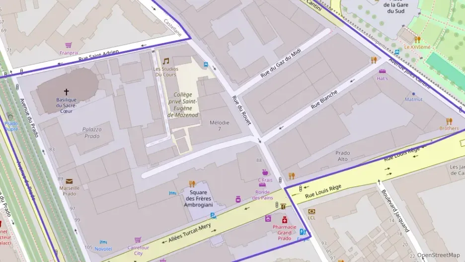 Appartement 46 m² deux pieces à vendre à Marseille 8e Arrondissement