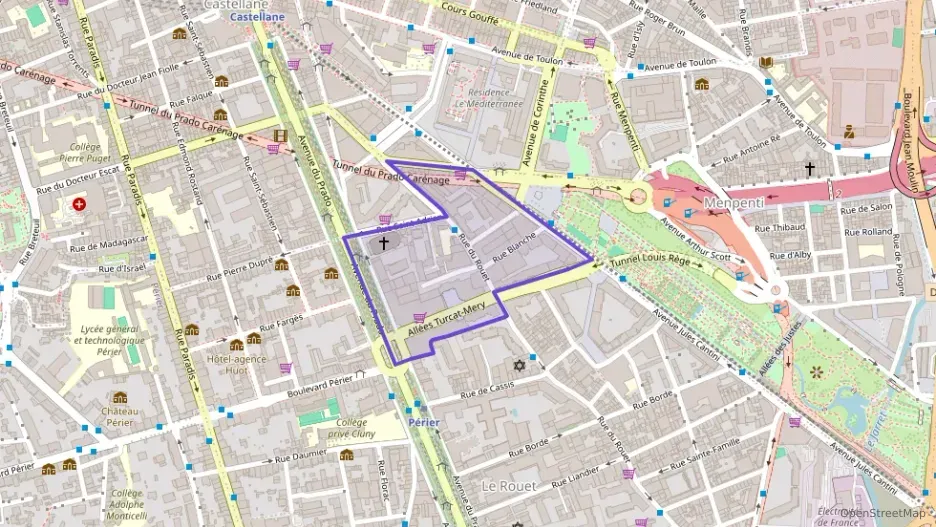 Appartement 46 m² deux pieces à vendre à Marseille 8e Arrondissement