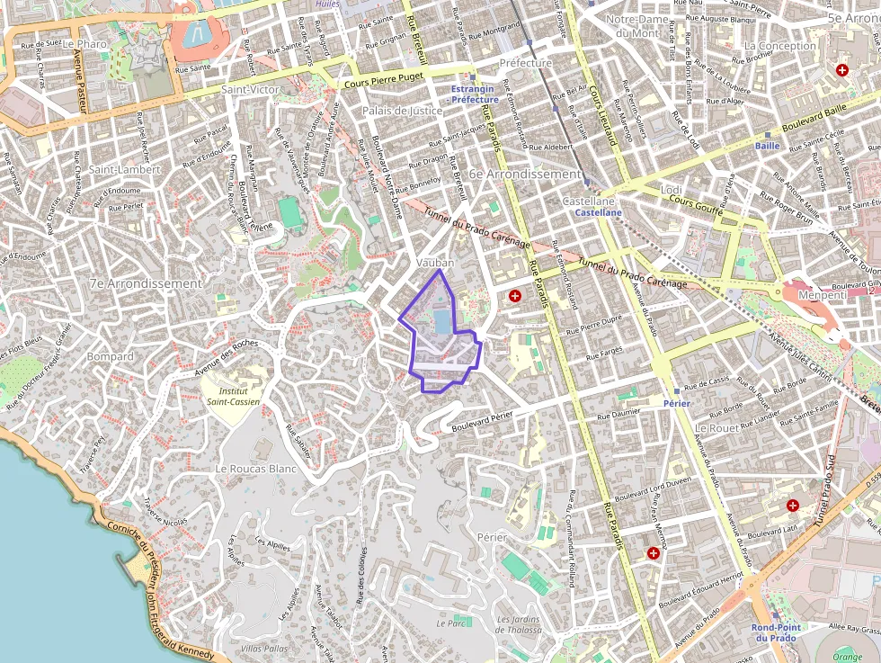 Appartement 30 m² deux pieces à vendre à Marseille 6e Arrondissement