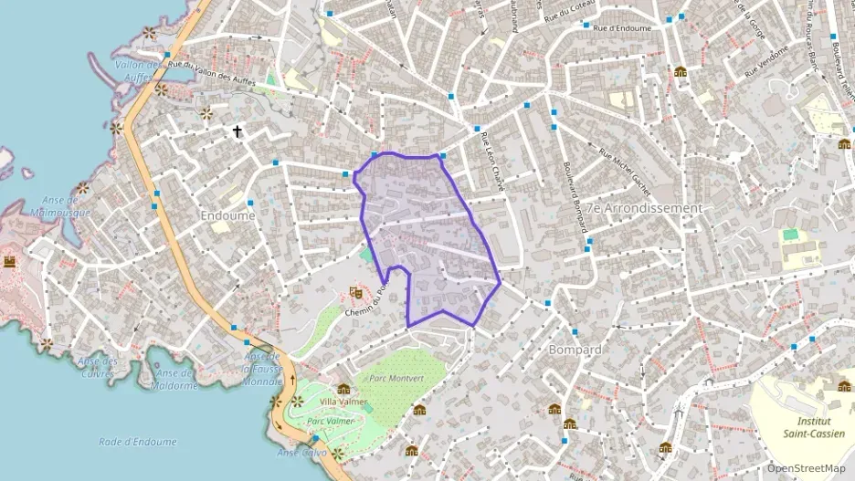 Appartement 43 m² deux pieces à vendre à Marseille 7e Arrondissement