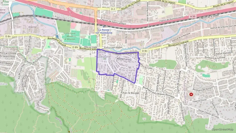 Appartement 54 m² trois pièces à vendre à La Penne-sur-Huveaune Appartement 54 m² trois pièces à vendre à La Penne-sur-Huveaune