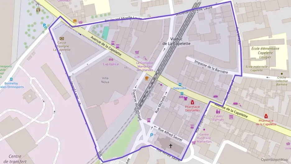 Appartement 35 m² une piece à vendre à Marseille 10e Arrondissement