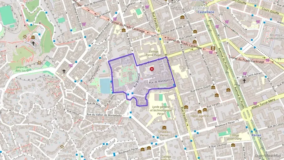 Appartement 45 m² deux pieces à vendre à Marseille 6e Arrondissement