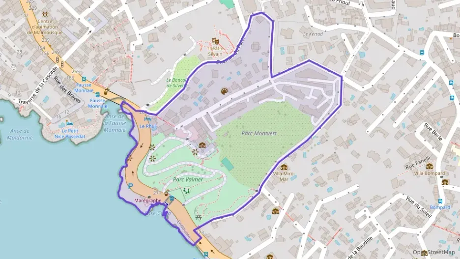 Appartement 47 m² deux pieces à vendre à Marseille 7e Arrondissement
