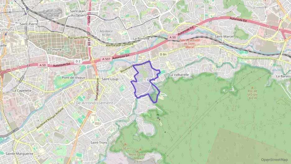 Appartement 74 m² trois pièces à vendre à Marseille 10e Arrondissement