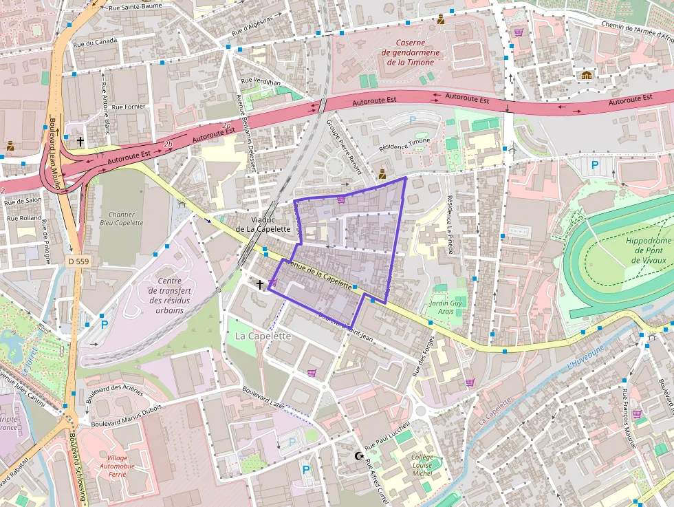 Appartement 36 m² deux pieces à vendre à Marseille 10e Arrondissement