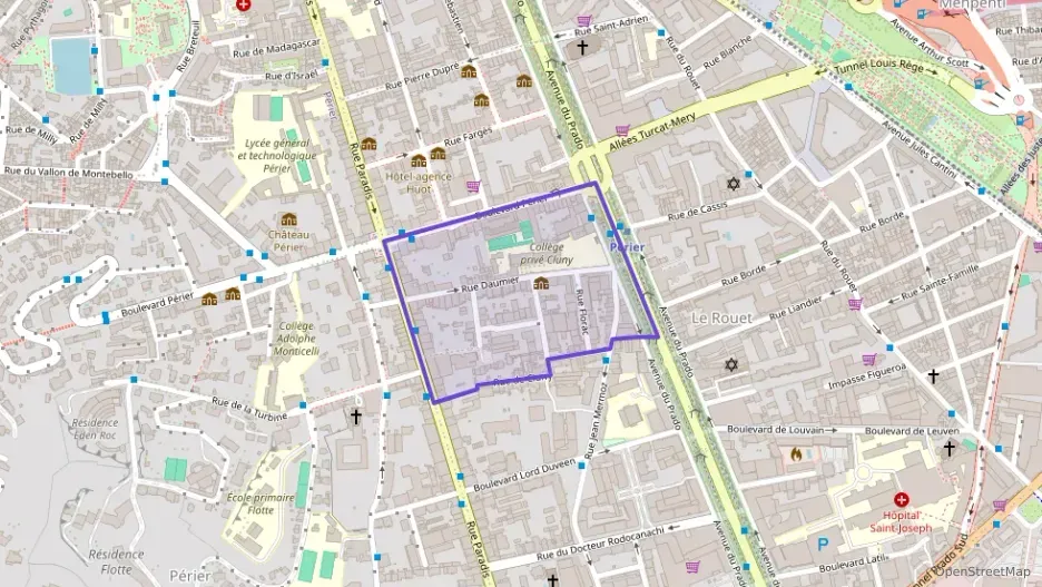 Appartement 51 m² deux pieces à vendre à Marseille 8e Arrondissement