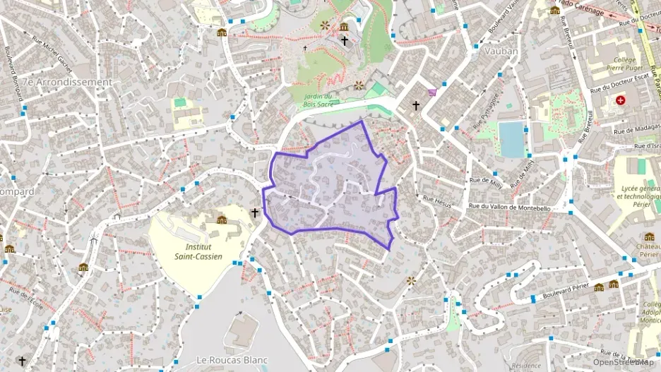 Appartement 59 m² trois pièces à vendre à Marseille 7e Arrondissement
