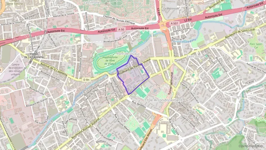 Appartement 39 m² deux pieces à vendre à Marseille 10e Arrondissement