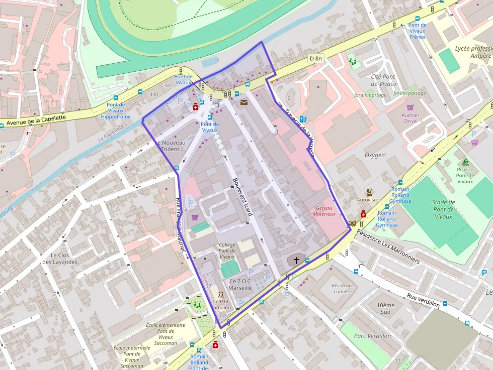 Appartement 58 m² trois pièces à vendre à Marseille 10e Arrondissement