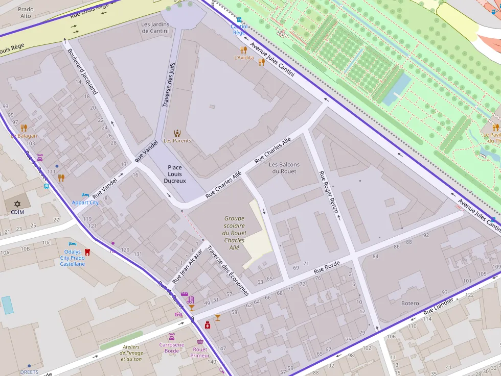 Appartement 42 m² deux pieces à vendre à Marseille 8e Arrondissement