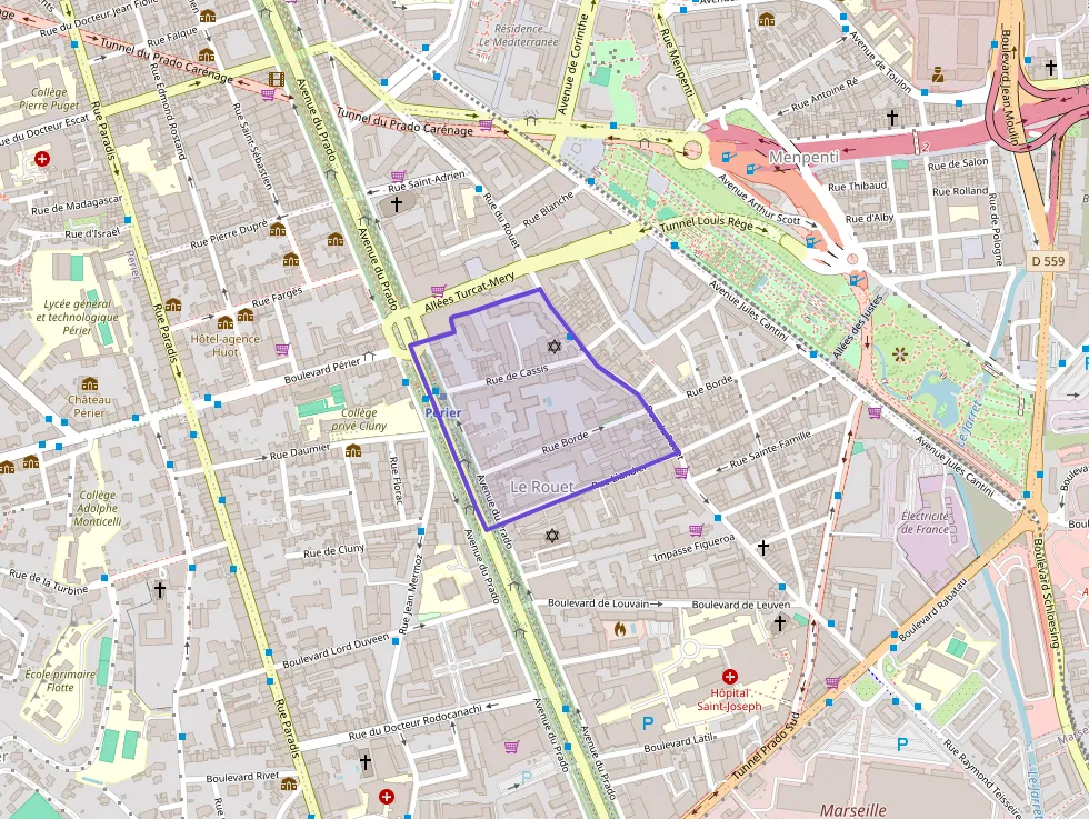 Appartement 71 m² trois pièces à vendre à Marseille 8e Arrondissement Appartement 71 m² trois pièces à vendre à Marseille 8e Arrondissement