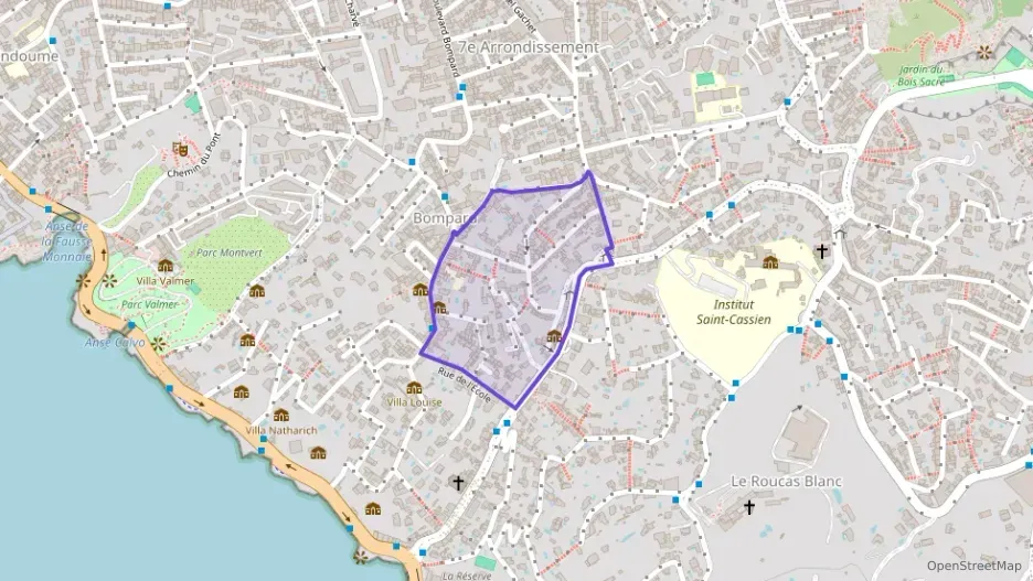 Appartement 50 m² trois pièces à vendre à Marseille 7e Arrondissement