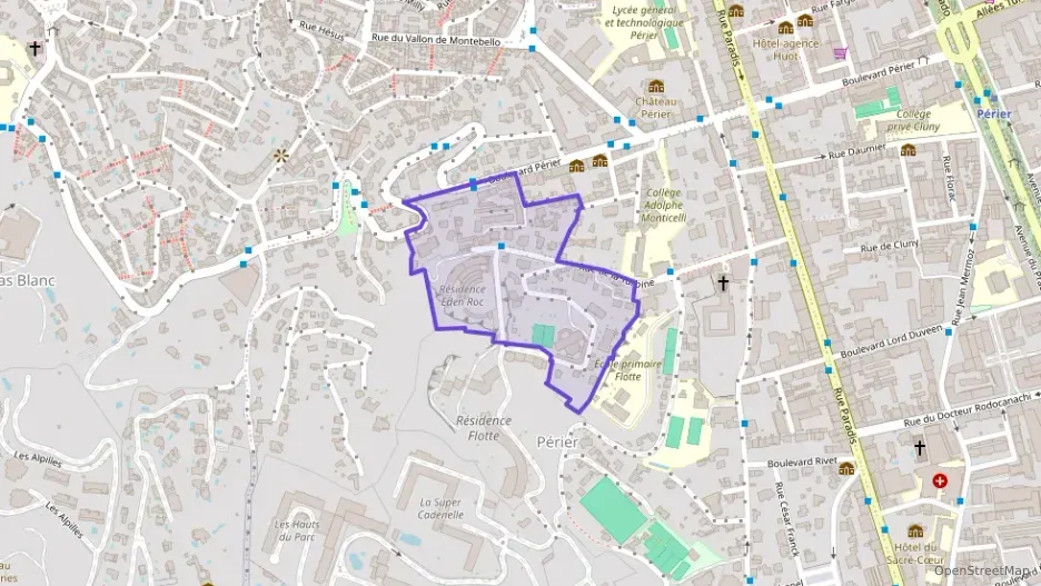 Appartement 56 m² trois pièces à vendre à Marseille 8e Arrondissement