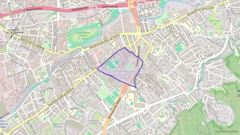 Appartement 50 m² trois pièces à vendre à Marseille 10e Arrondissement